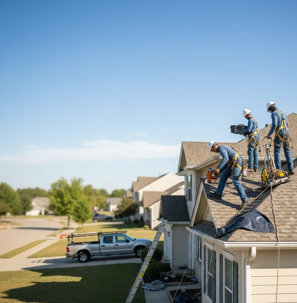 Shingle Replacement in Oak Point, TX